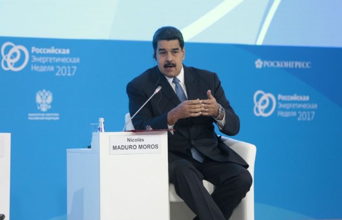Президент Венесуэлы Николас Мадуро выступил на панельной дискуссии «Нефть и геополитика: причины и последствия»